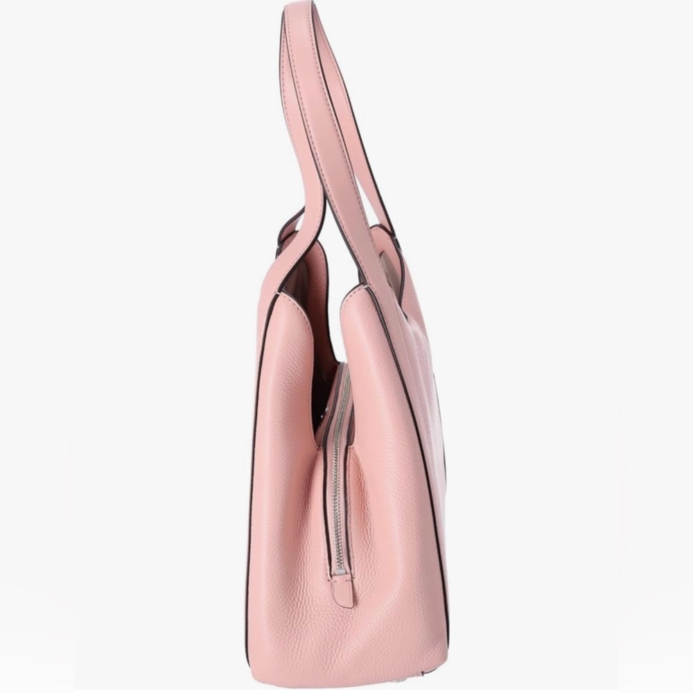 MICHAEL Michael Kors Rosemary Large Hobo Shoulder Bag Tote Pink Leather - Picture 4 of 7